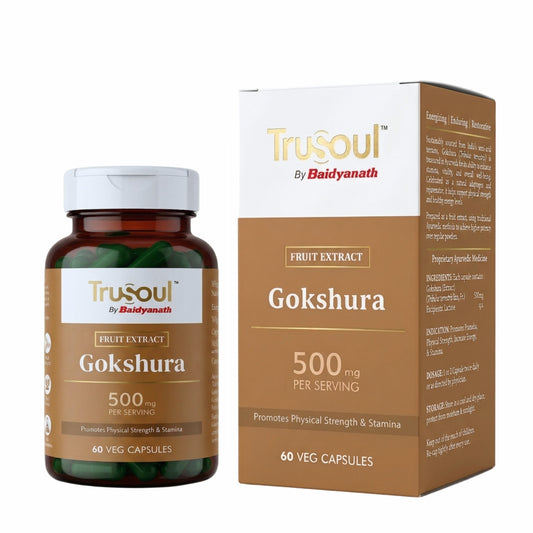 Trusoul TruHerbs Gokshura - 60 Veg Capsules