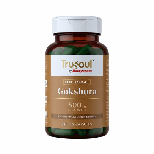 Trusoul TruHerbs Gokshura - 60 Veg Capsules
