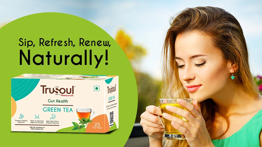 Discover the Magic of Natural Herbal Green Tea by TruSoul