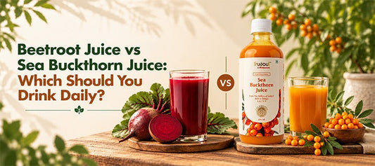 Beetroot Juice vs Sea Buckthorn Juice: Which Should You Drink Daily?