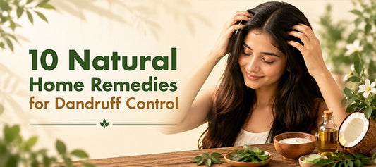 10 Natural Home Remedies for Dandruff Control
