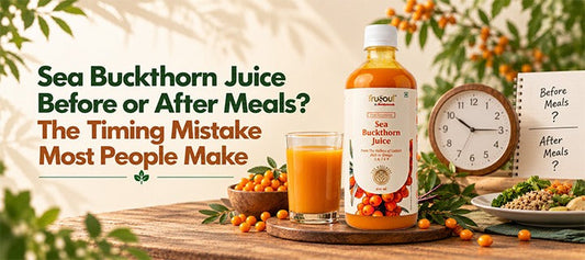 Sea Buckthorn Juice Before or After Meals? The Timing Mistake Most People Make