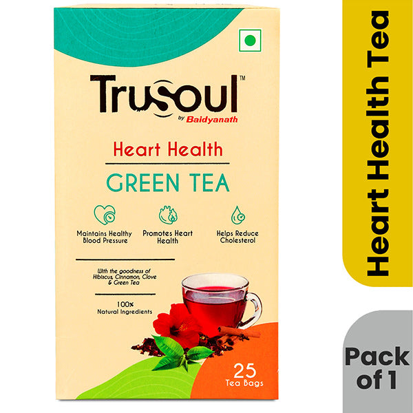 Trusoul heart health green tea box pack of 1
