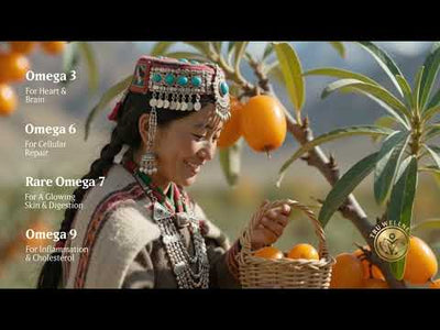TruSoul By Baidyanath Sea Buckthorn Juice 500ml | Rich in Omega 3, 6, 7 & 9
